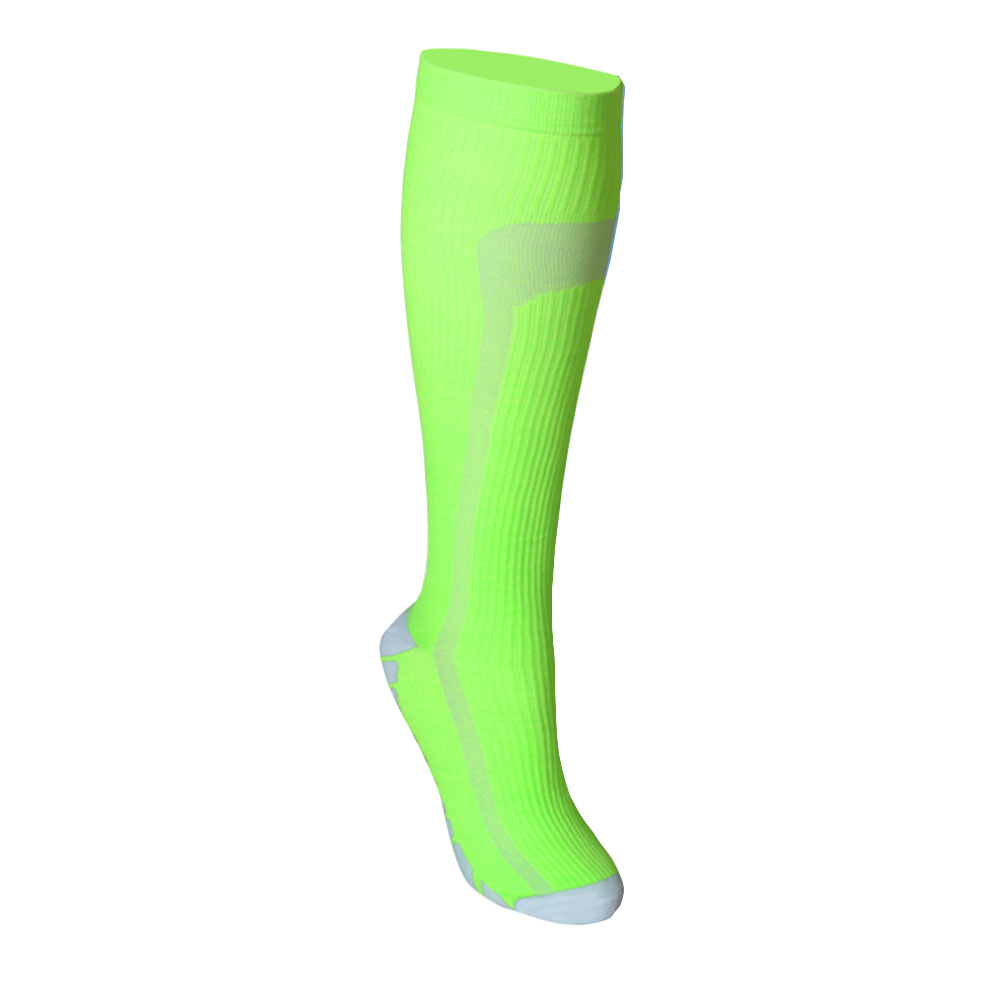 20-30 mmHg Graduated Compression Football Socks Men Women Outdoor Sports Compression Stockings Knee High Soccer Socks